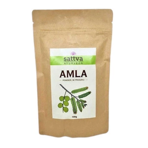 Powder zioła w proszku do włosów Amla 100g