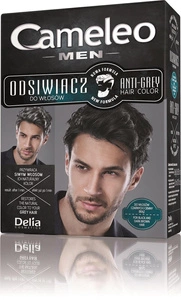 Men Anti-Grey Hair Color odsiwiacz do włosów 01 Black