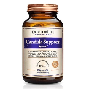 Candida Support Special zdrowa flora jelitowa suplement diety 120 kapsułek