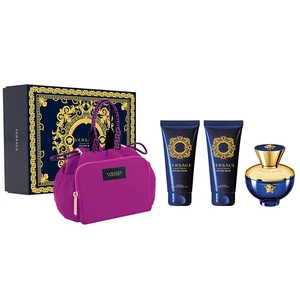 Dylan Blue Pour Femme woda perfumowana spray 100ml + żel pod prysznic 100ml + balsam do ciała 100ml + kosmetyczka