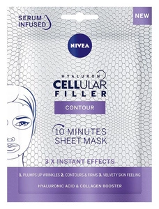 Hyaluron Cellular Filler Contour 10-minutowa maska w płachcie 1szt