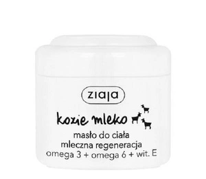 Kozie Mleko masło do ciała mleczna regeneracja Omega 3 + Omega 6 + Witamina E 200ml