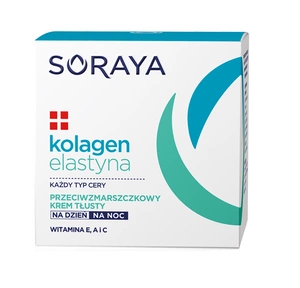 Kolagen i Elastyna przeciwzmarszczkowy krem na dzień i noc 50ml