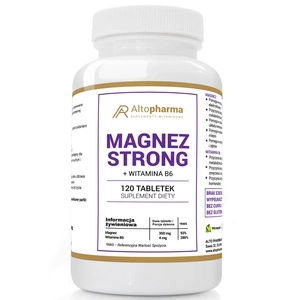 Magnez Strong Witamina B6 suplement diety 120 tabletek