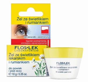 Żel ze świetlikiem lekarskim i rumiankiem do powiek i pod oczy 10g