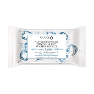 Chusteczki antyperspiracyjne Świeży Zapach &amp; Efekt Chłodzenia 15szt