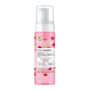 Eco Sorbet pianka micelarna do oczyszczania twarzy nawilżająco-kojąca Malina 150ml