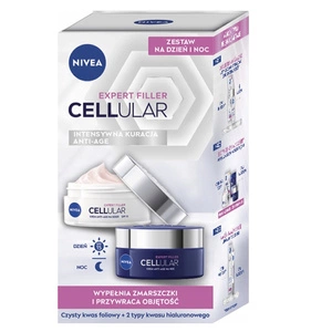 Zestaw Expert Filler Cellular krem przeciwzmarszczkowy do twarzy na dzień 50ml + krem przeciwzmarszczkowy do twarzy na noc 50ml