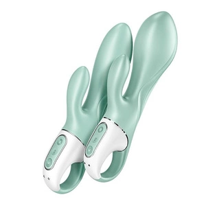 Air Pump Bunny 5+ wibrator z pompką Mint