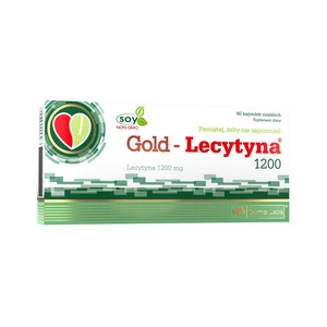 Gold Lecytyna 1200 suplement diety 60 kapsułek