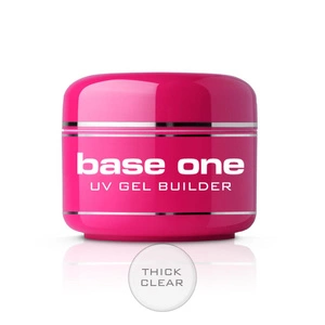 Base One Thick Clear bezbarwny żel budujący do paznokci 30g