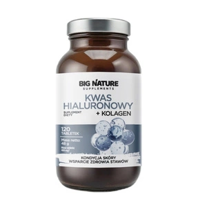 Kwas hialuronowy+Kolagen suplement diety 120 tabletek