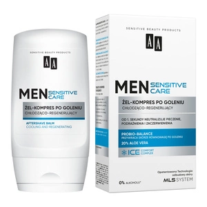 Men Sensitive Care żel-kompres po goleniu chłodząco-regenerujący 100ml