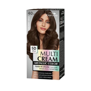 Multi Cream Metallic Color farba do włosów 40.5 Chłodny Brąz