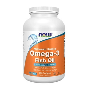 Omega-3 Fish Oil olej rybi omega-3 500 kapsułek
