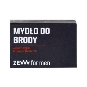 Zew For Men Mydło do brody z węglem drzewnym z Bieszczad 85ml