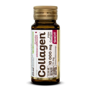 Collagen Shot 10 000 mg suplement diety Wiśnia-Jabłko 25ml