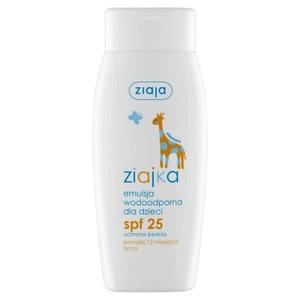 Ziajka emulsja wodoodporna dla dzieci SPF25 150ml