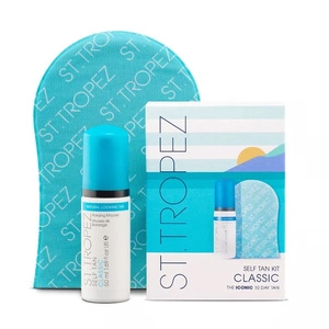 Self Tan Classic zestaw samoopalająca ultra nawilżająca pianka 50ml + rękawica