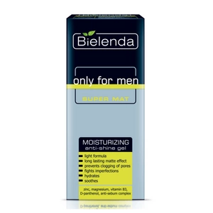 Only For Man Super Matt żel nawilżający przeciw błyszczeniu się skóry 50ml
