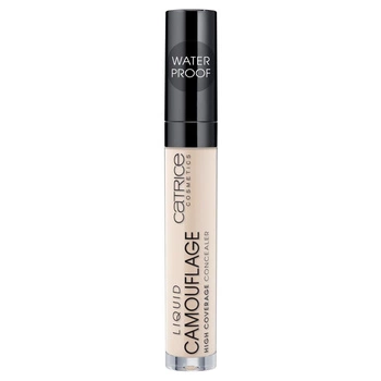 Catrice Liquid Camouflage High Coverage Concealer wodoodporny korektor w płynie 010 Porcellain 5ml