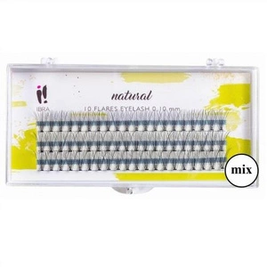 Kępki sztucznych rzęs Natural Knot-Free 0.10 C-Mix