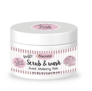 Scrub &amp; Wash piankowy peeling do ciała Sweet Blueberry 180 ml