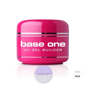 Gel Base One żel budujący do paznokci Violet 50g