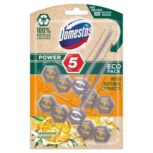 Power 5 Eco Tangerine Flower kostka zapachowa do toalet 2x55g