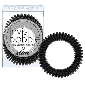 Slim gumki do włosów True Black 3szt