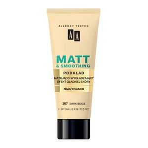Make Up Matt podkład matująco wygładzający 107 Dark Beige 30ml