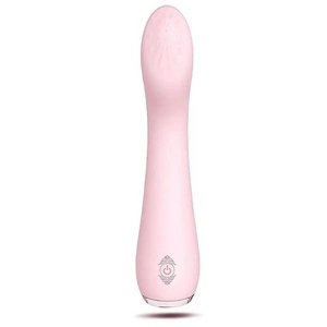 Lisa elastyczny wibrator podświetlany z 9 trybami wibracji Light Pink