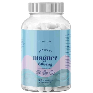 Pure Lab magnez 365mg suplement diety 120 kapsułek