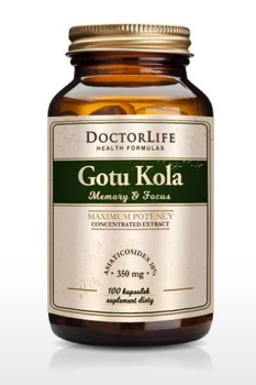 Gotu Kola ekstrakt standaryzowany 350mg suplement diety 100 kapsułek