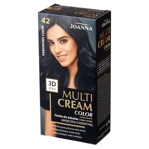 Multi Cream Color farba do włosów 42 Hebanowa Czerń