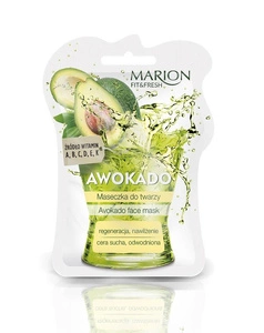 Fit&amp;Fresh Face Mask maseczka do twarzy regeneracja i nawilżenie Awokado 7.5ml