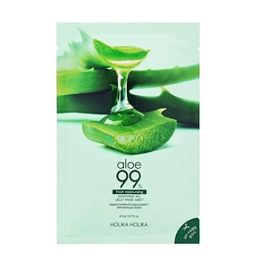 Holika Holika Aloe 99% Soothing Gel Jelly Mask Sheet nawilżająca maska w płachcie 23ml