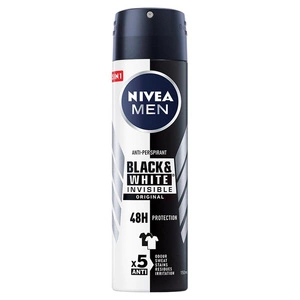 Men Black&White Invisible Original antyperspirant spray 150ml