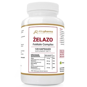 Żelazo FeMale Complex suplement diety 120 kapsułek