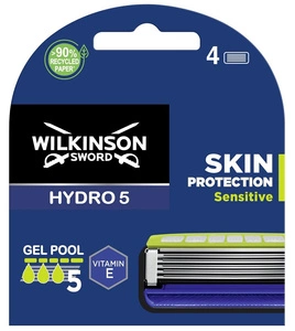 Hydro 5 Skin Protection Sensitive zapasowe ostrza do maszynki do golenia dla mężczyzn 4szt