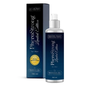 Limited Edition For Men Massage Oil With Pheromones olejek do masażu z feromonami 100ml