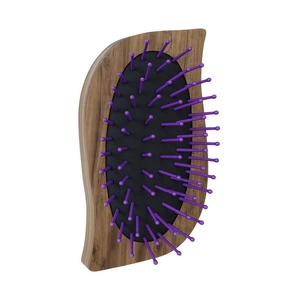 Travel Hair Brush mini drewniana szczotka do włosów