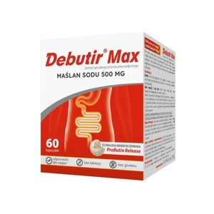 Max maślan sodu 500mg suplement diety 60 kapsułek