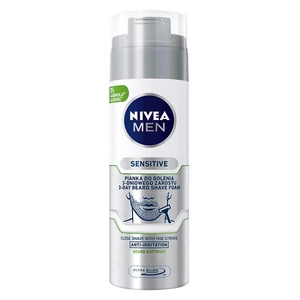 Nivea Men Sensitive pianka do golenia 3-dniowego zarostu 200ml
