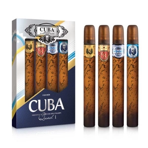 Cuba Quad For Men zestaw Gold woda toaletowa + Royal woda toaletowa + Winner woda toaletowa + Shadow woda toaletowa 4x35ml